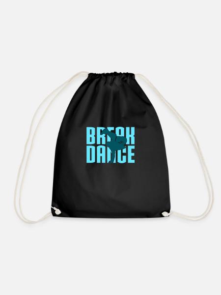 Breakdance - Turnbeutel - Schwarz