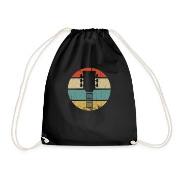 guitare - Sac de sport léger - noir - Devant