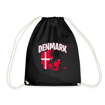 Danemark Danemark - Sac de sport léger - noir - Devant