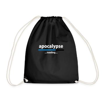 Apocalypse - Drawstring Bag - black - Front