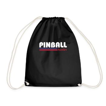 Pinball hustler - Drawstring Bag - black - Front