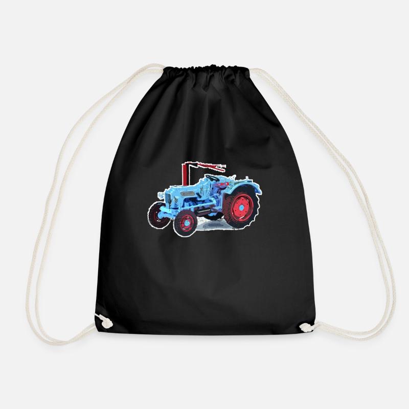 Eicher Tiger T-Shirt - Turnbeutel - Schwarz
