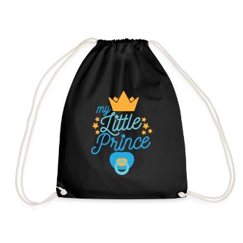 my little Prince - Turnbeutel - Schwarz - Vorne