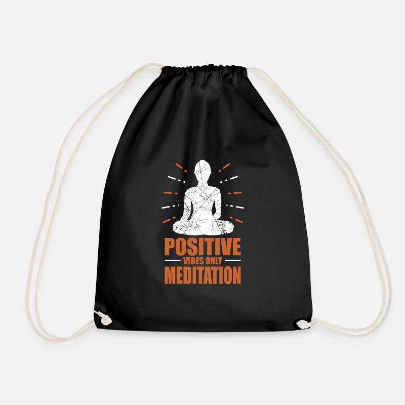 bouddhisme - Sac de sport léger - noir