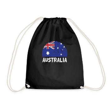 Australie - Sac de sport léger - noir - Devant