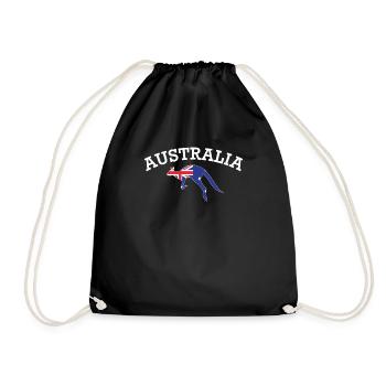 Australie - Sac de sport léger - noir - Devant
