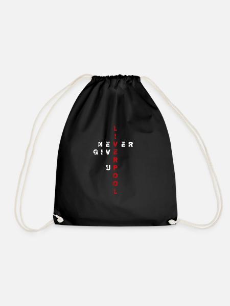 Liverpool - Drawstring Bag - black