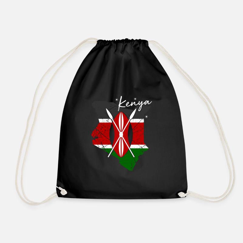 Kenya - Sac de sport léger - noir