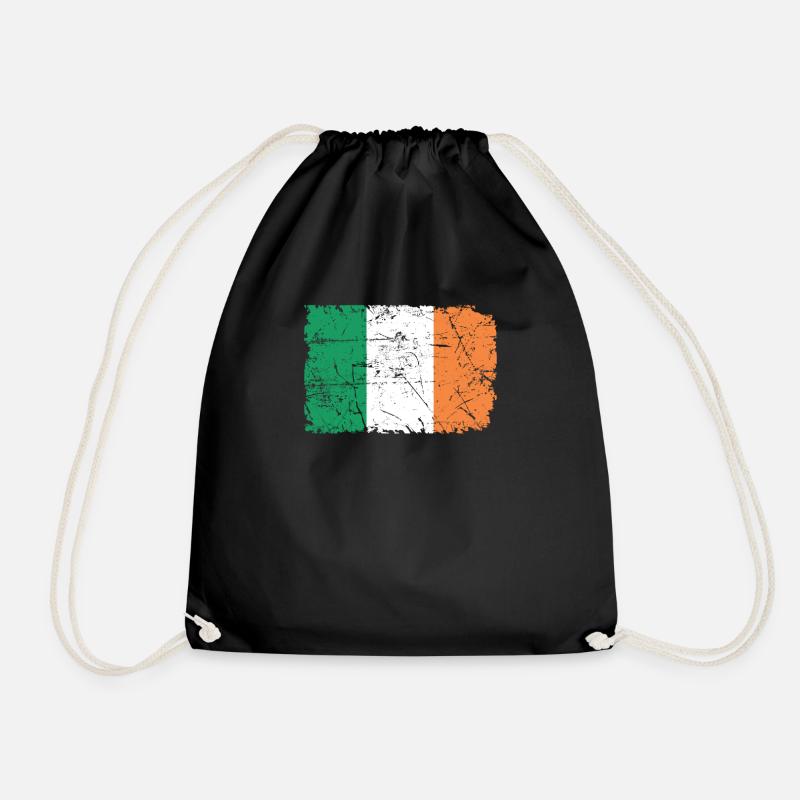Irland - Turnbeutel - Schwarz