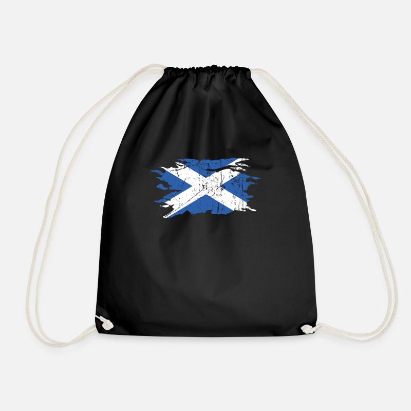 Schottland - Turnbeutel - Schwarz