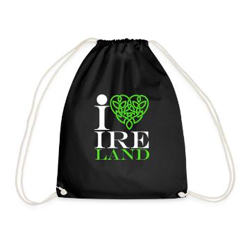 Irlande - Sac de sport léger - noir - Devant