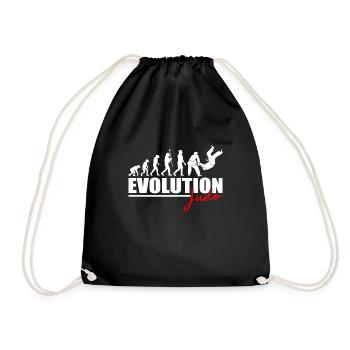 Judo Martial Arts Martial Artists - Drawstring Bag - black - Front