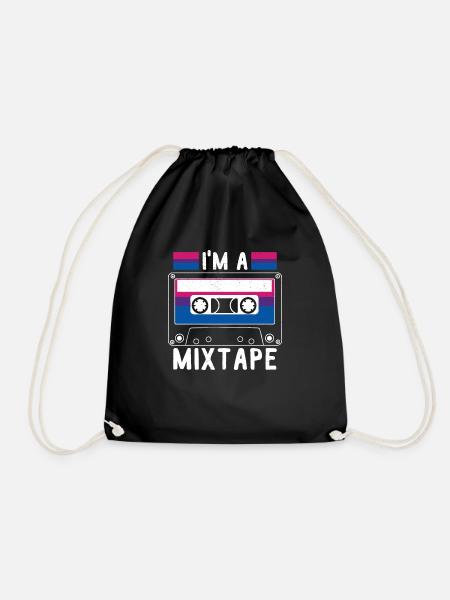 LGBTQ Rainbow Love Merchandise - Turnbeutel - Schwarz