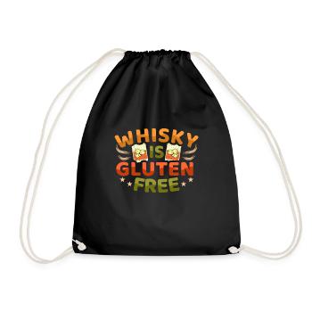 Whisky - Turnbeutel - Schwarz - Vorne
