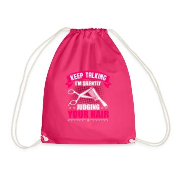 Salon de coiffure - Sac de sport léger - fuchsia - Devant