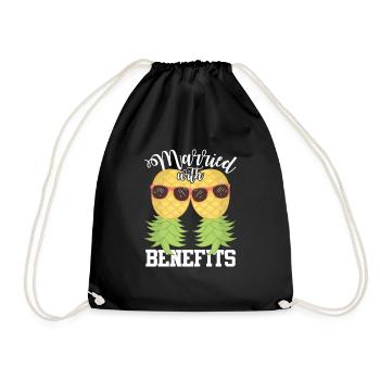 Lunettes de soleil ananas Marié Avantages Orgie - Sac de sport léger - noir - Devant