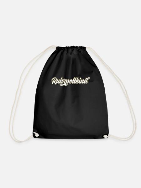 Ruhpottkind - Turnbeutel - Schwarz