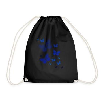 Papillon Papillon Papillon enfants - Sac de sport léger - noir - Devant