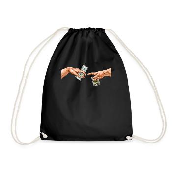 Joint dealer Michelangelo Adams Creation adams - Drawstring Bag - black - Front