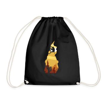 Varappe - Sac de sport léger - noir - Devant