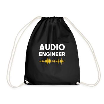 ingénieur du son ingénieur du son ingénieur du son Audio Eng - Sac de sport léger - noir - Devant