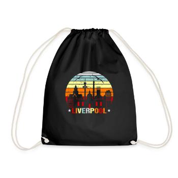 Liverpool - Turnbeutel - Schwarz - Vorne