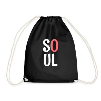 Couple de valentine couple - Sac de sport léger - noir - Devant