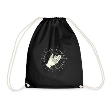 Key Of Life Farmers Grain - Drawstring Bag - black - Front
