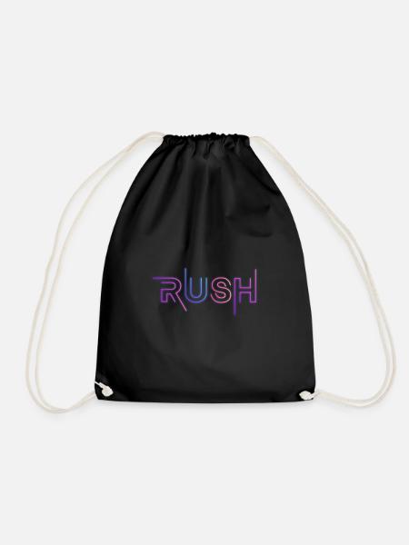 Neon Rush - Turnbeutel - Schwarz