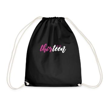 13. Geburtstag Teenager - Sac de sport léger - noir - Devant