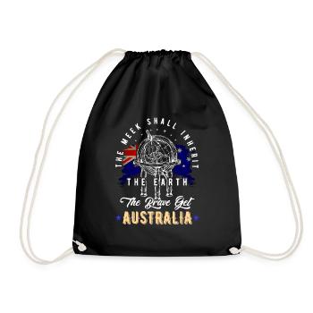Australie - Sac de sport léger - noir - Devant