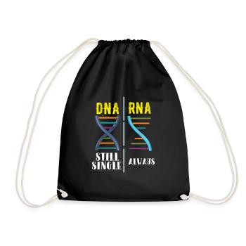 Scientifique de génétique de la biologie de l'ARN ADN disant - Sac de sport léger - noir - Devant