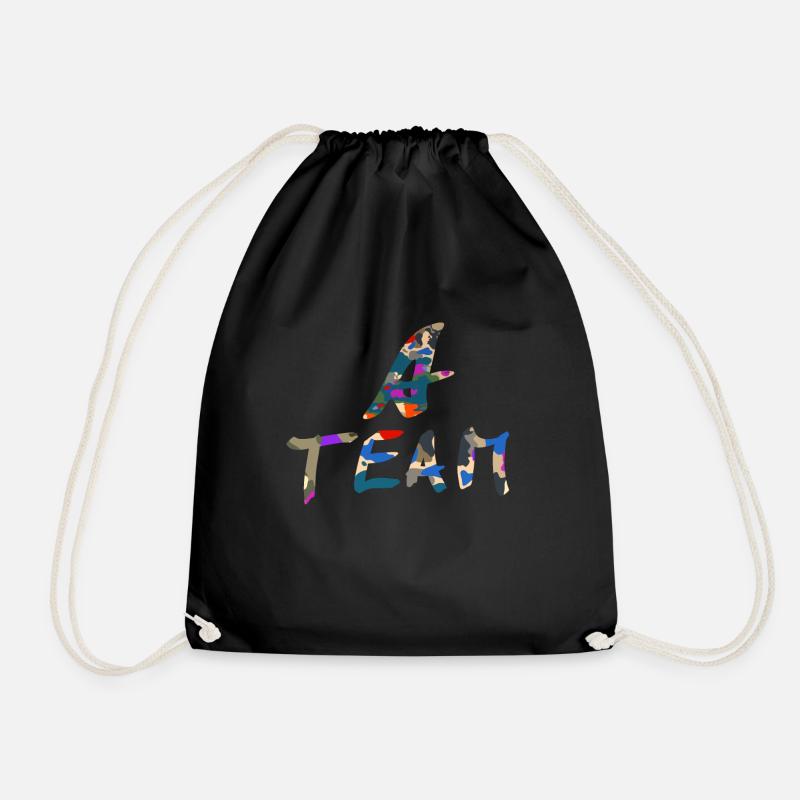 A Team - Turnbeutel - Schwarz