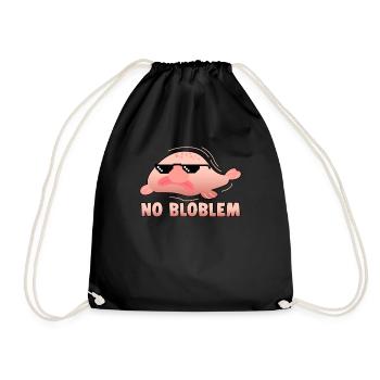 aucun cadeau de lunettes de soleil poisson bloblem blobfish fish - Sac de sport léger - noir - Devant