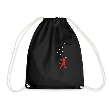 Grimpeur de bloc - Sac de sport léger - noir - Devant