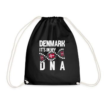 Danemark Danois Danois cadeau Copenhague - Sac de sport léger - noir - Devant
