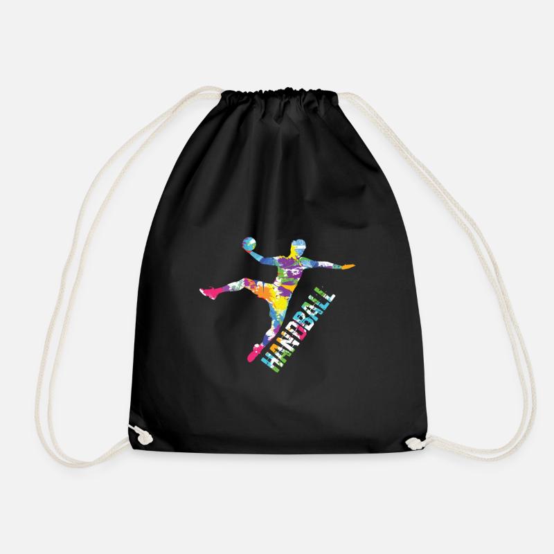 Saut de handball - Sac de sport léger - noir