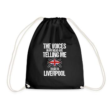 Liverpool - Turnbeutel - Schwarz - Vorne