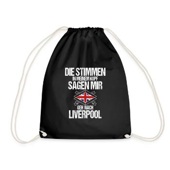 Liverpool - Turnbeutel - Schwarz - Vorne