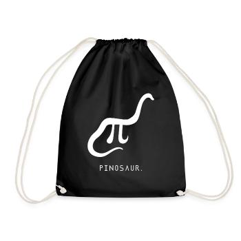 Dinosaures Pi - Sac de sport léger - noir - Devant