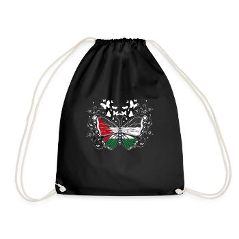 Palestine Butterflies Love - Sac de sport léger - noir - Devant