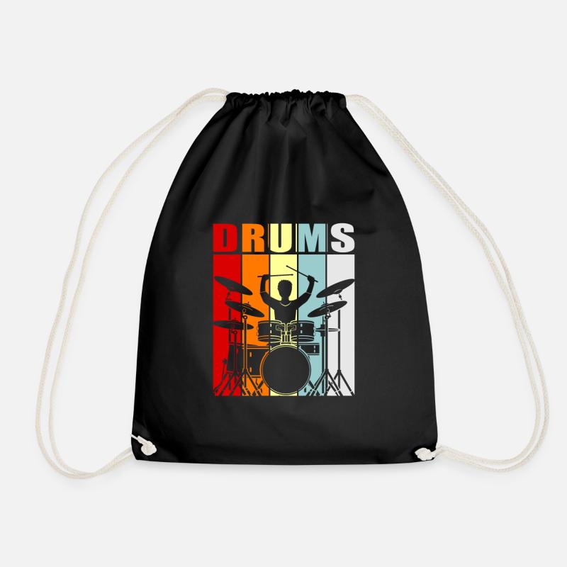 Percussion - Drawstring Bag - black