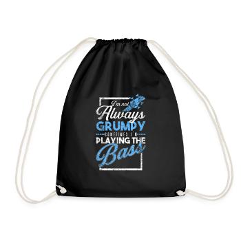 Basse - Sac de sport léger - noir - Devant
