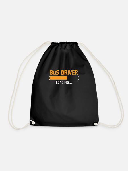 Busfahrer - Turnbeutel - Schwarz