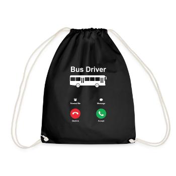 conducteur - Sac de sport léger - noir - Devant