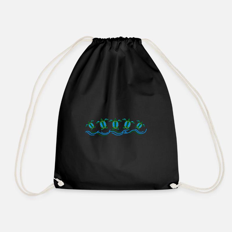 Tortue - Sac de sport léger - noir