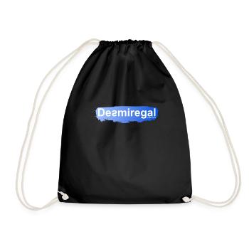 desmiregal Shirt from a store t-shirt geschenk - Turnbeutel - Schwarz - Vorne