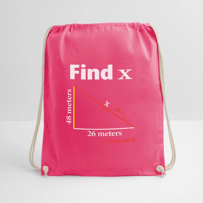 Pythagoras Triangle Mathematiker oder Mathe-Lehrer Turnbeutel