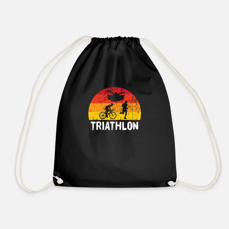 Triathlon - Turnbeutel - Schwarz