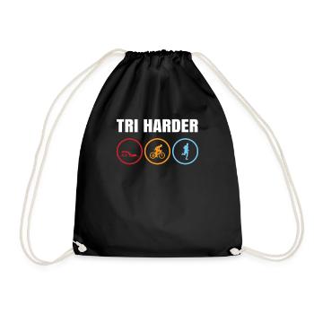 Triathlon - Sac de sport léger - noir - Devant